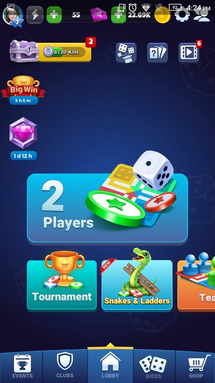 Trust Dice game