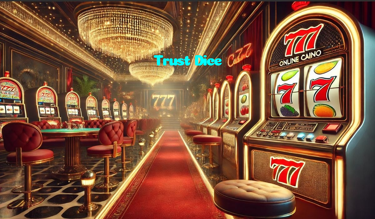Trust Dice casino presented on mobile device in Pakistan with slots and live games